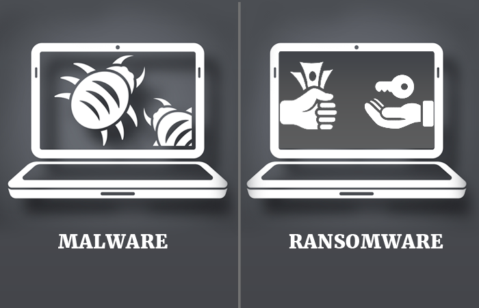 Ransomware vs Malware