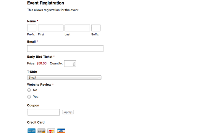 Visitor Registration