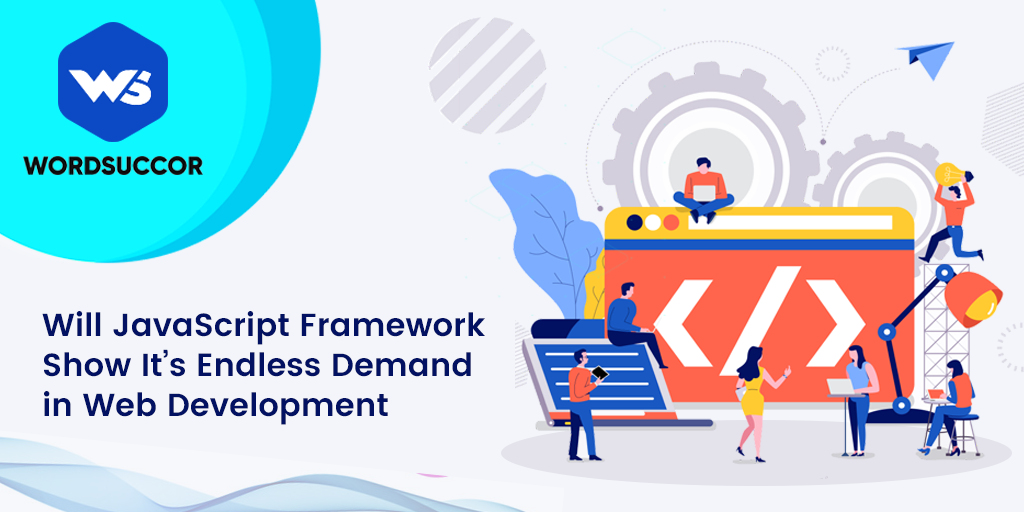 JavaScript framework demand in Web development