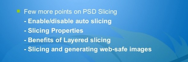 Slicing of PSD Files