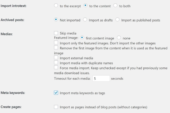 Data Import Process