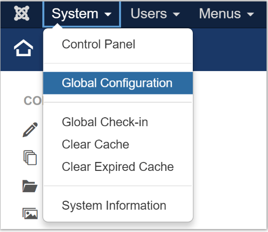 Global Configuration