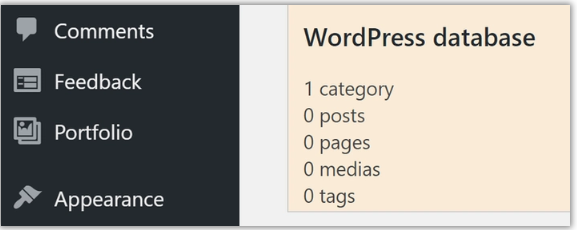 WordPress Database