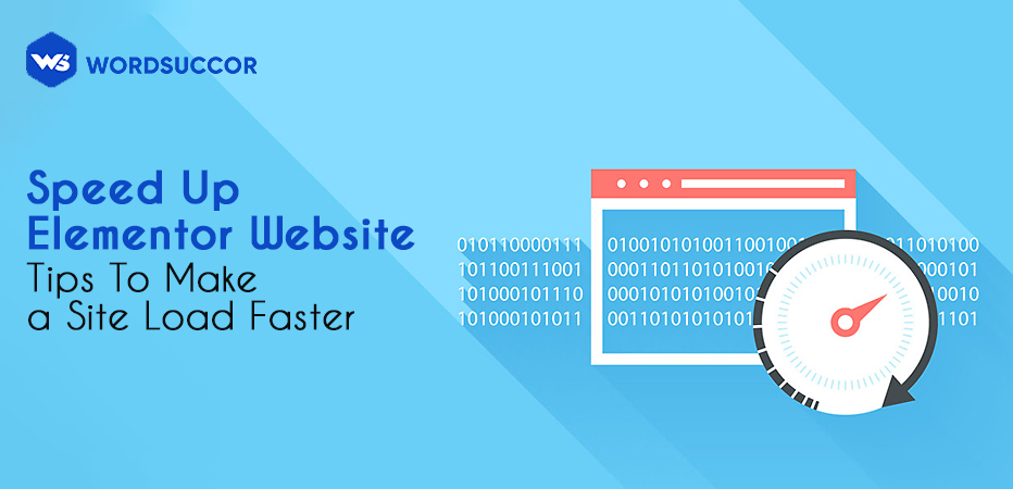 Speed up elementor website